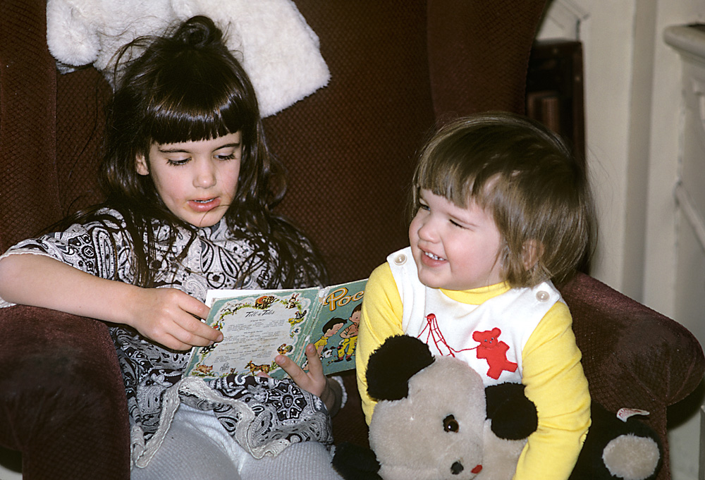 David and Mary reading