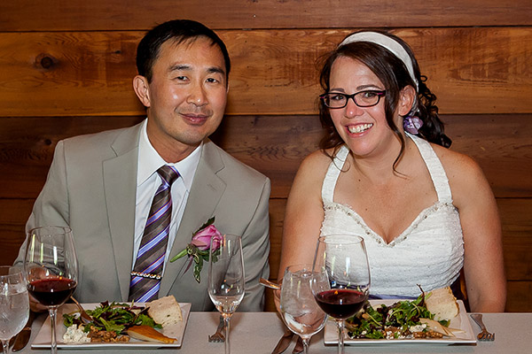 Angela and Eugene's wedding