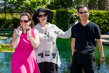 Angela and Eugene's wedding rehearsal