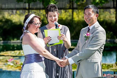 Angela and Eugene's wedding