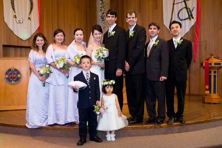 Patrick and Wendy wedding